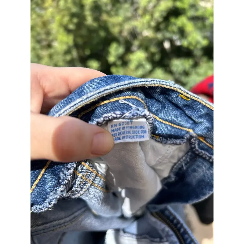Vintage Valentino Denim Pencil Skirt Size 26”